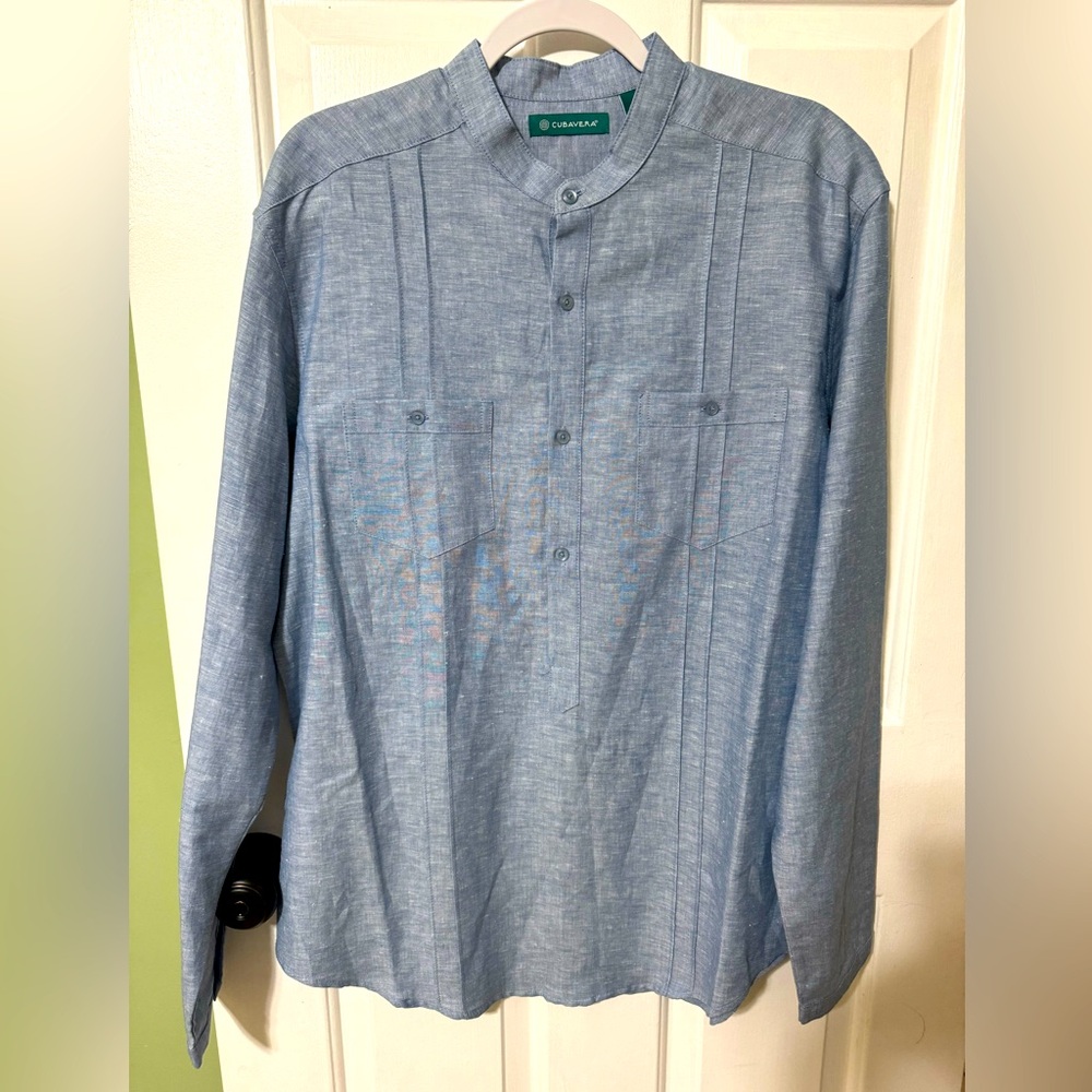 Brand new without ticket Cubavera linen Shirt.